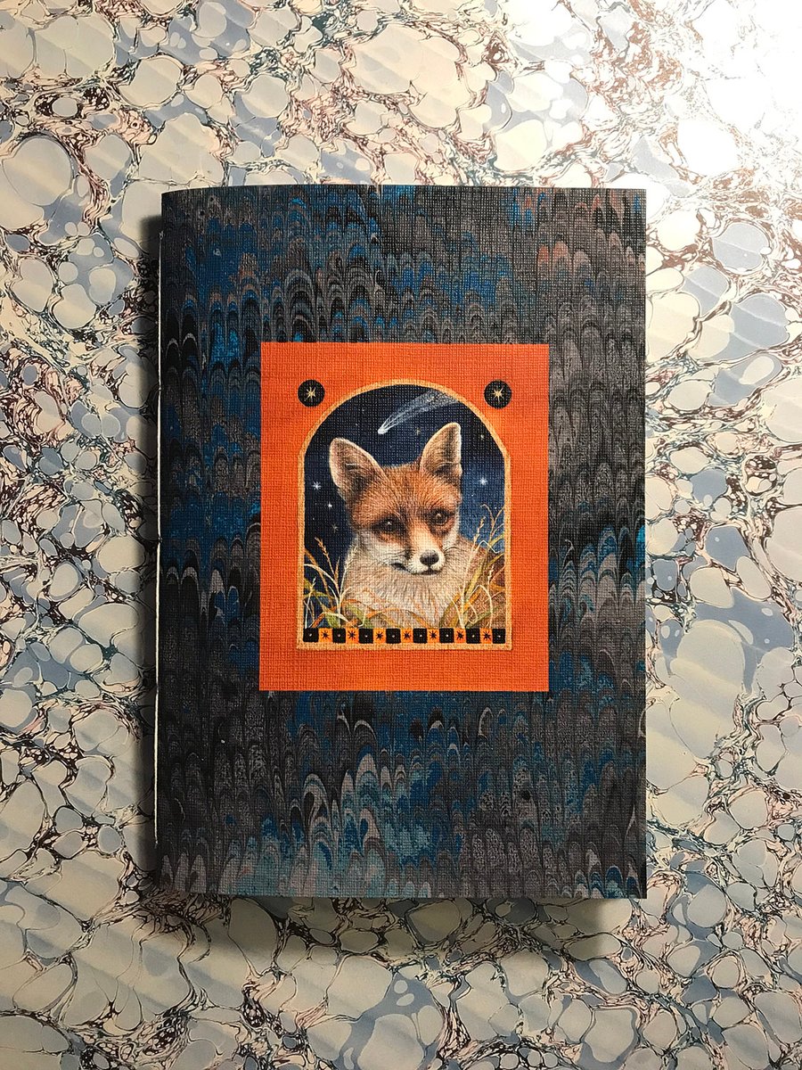 Comet Fox hand bound book by Valerie Greeley 