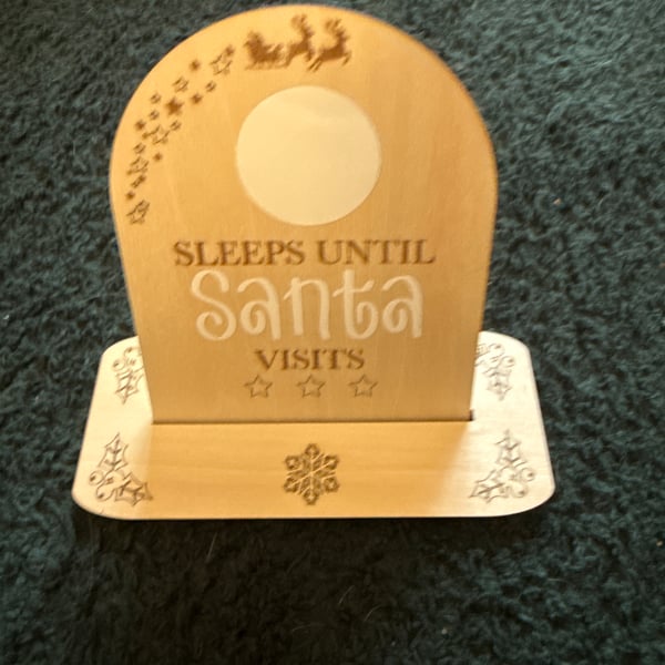 Sleeps until Santa board