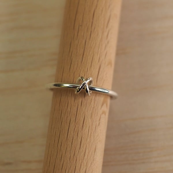 Sterling Silver Fidget Anxiety Ring