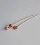 Handmade 14K Gold Filled Head Pins - Spiral End - Set of 2