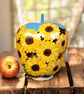 Sunflowers Gourd Lamp