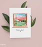 Thinking of You Card - Sunset Sympathy, Sorry for your Loss, Bereavement Cards