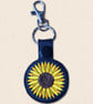 Sunflower Keyring - Cheerful Flower Bag Charm - Image 3