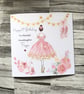 Ballerina Birthday Card For Her Girls Birthday Gift Happy Birthday - Image 3