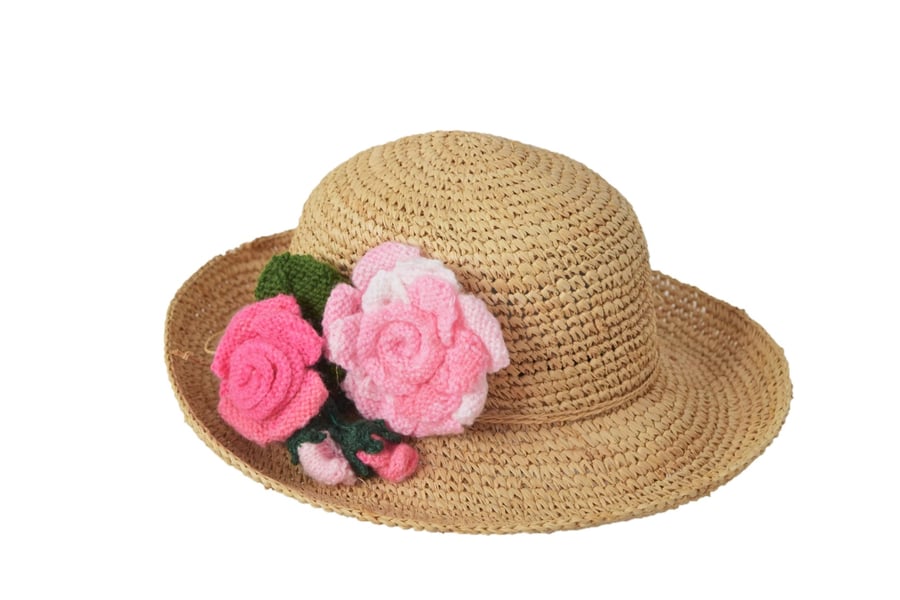 Knitting Pattern for Summer Roses