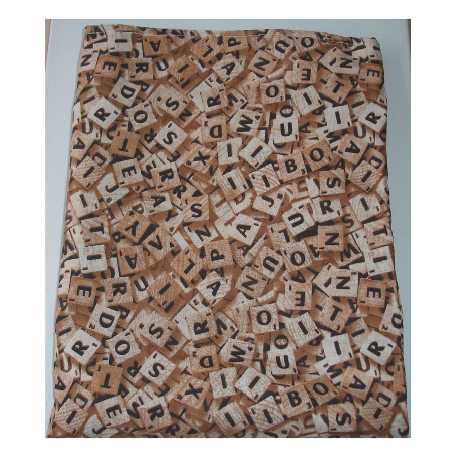 iPad Mini Tablet Case Scrabble Letters Sleeve Cover