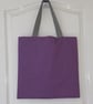 Tote Bag with Crazy Patchwork Embroidery - Image 2