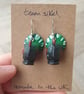 Turkey Earrings - Upcycled Vintage Toys