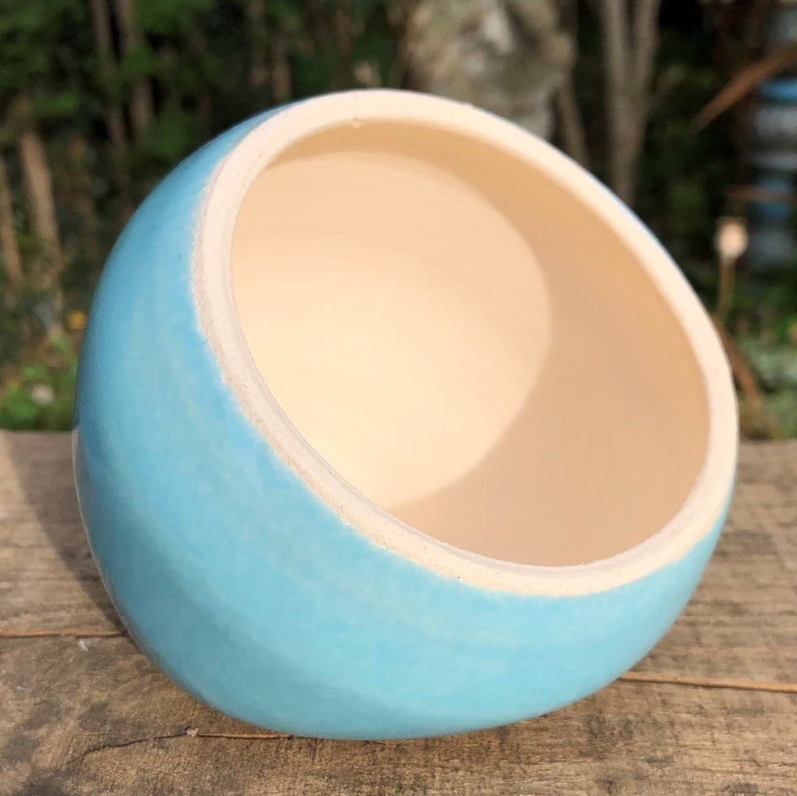Orb Stoneware Pottery Salt Pig