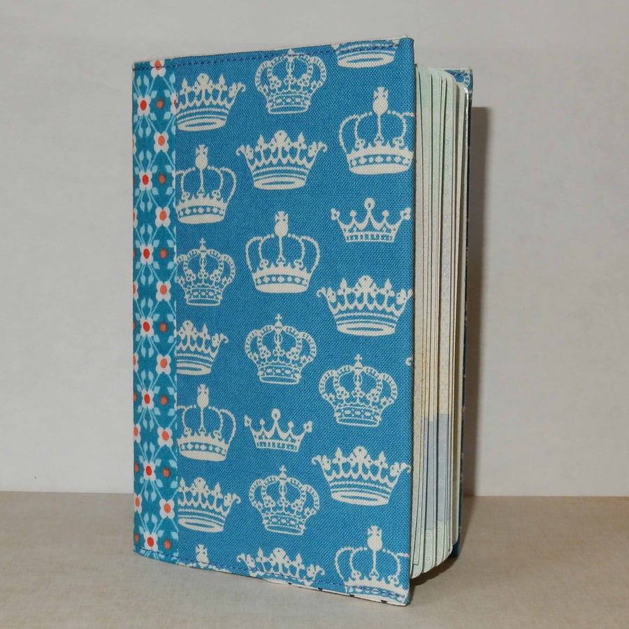 Passport cover - Crowns royal turquoise