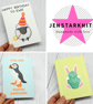 3FOR2! PACK OF 3 Greetings Cards A6 - Image 1