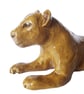 Lioness Ceramic Ornament - Handmade - Image 6