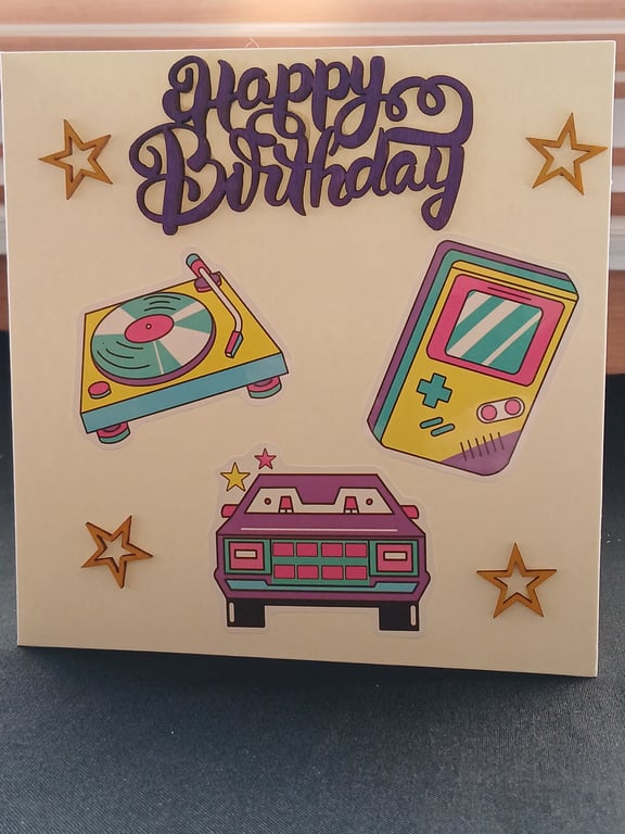 Handmade birthday card 