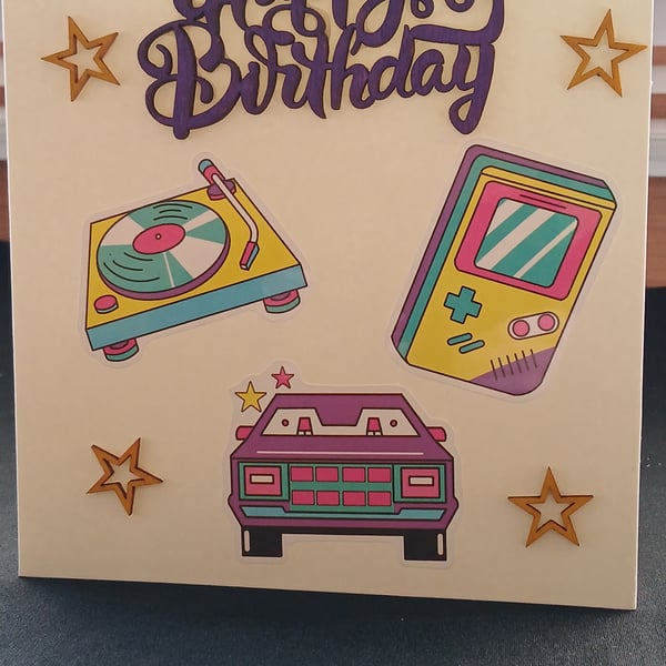 Handmade birthday card 
