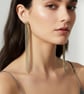 Extra Long Mixed Metal Tassel Earrings 22cm - Image 5