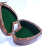 Hand Carved Heart Shaped Wooden Jewellery Box – Decorative Keepsake Storage  - Image 6