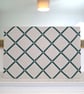 Notice board - Natural and green braid.  - Image 1