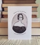 Mary Shelley - Illustrated Card - Art Card - Gothic Card - Image 2