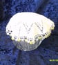 Crochet Jug Cover with Yellow and Clear Beads - Image 2