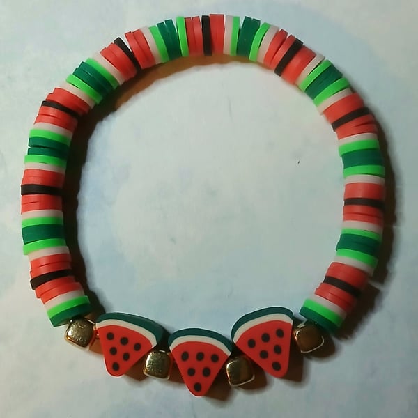 Sweet Defiance Watermelon Bracelet