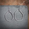 Urban Ocean Sterling Silver Statement Earrings