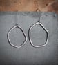 Urban Ocean Sterling Silver Statement Earrings - Image 1