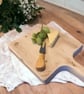 Recycled Wooden Cheese Board Rustic Cutting Board Eco-Friendy Chopping Board THE - Image 10