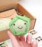 DIY Kit Woolly Sprout - Needle Felting Beginners Craft Kit High Quality - Image 1