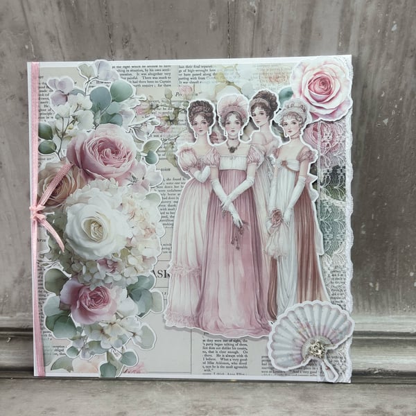 Greeting Card - Rhapsody in Pink - C 248