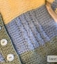 Designer Hand Knitted Baby Cable Cardigan-Jacket 6-12 months size - Image 8
