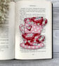 Bookmark, tea cup stack bookmark - Image 1