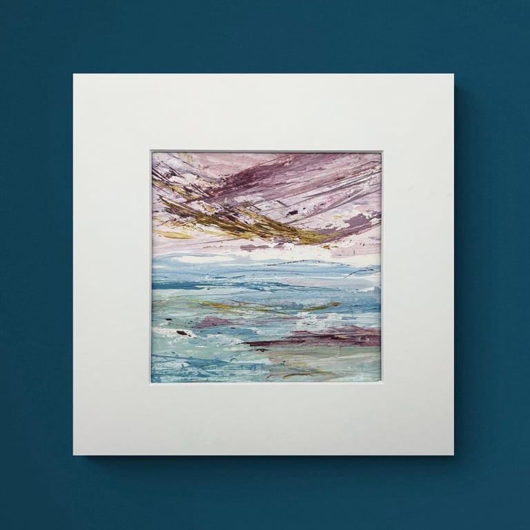 Original Seascape Painting - Protect Your Peace