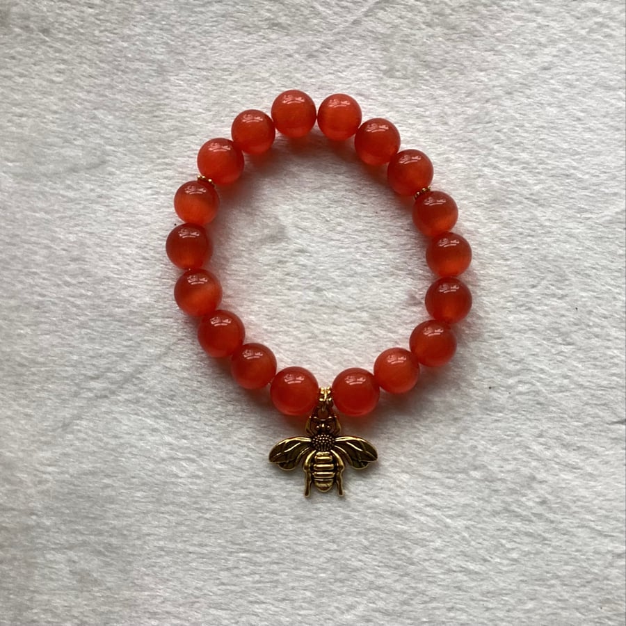 Cats Eye stretch bracelet 