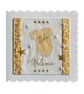 Embroidered Baby Welcome Card: Baby Textile Keepsake - Image 10