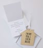 New Home Personalised Gift Boxed Mini Plaque - Image 3
