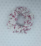 Hair Scrunchie, patterned cotton, large - Image 1
