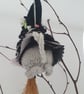 Hand Knitted Mini Witch Mouse -Magda - Image 3
