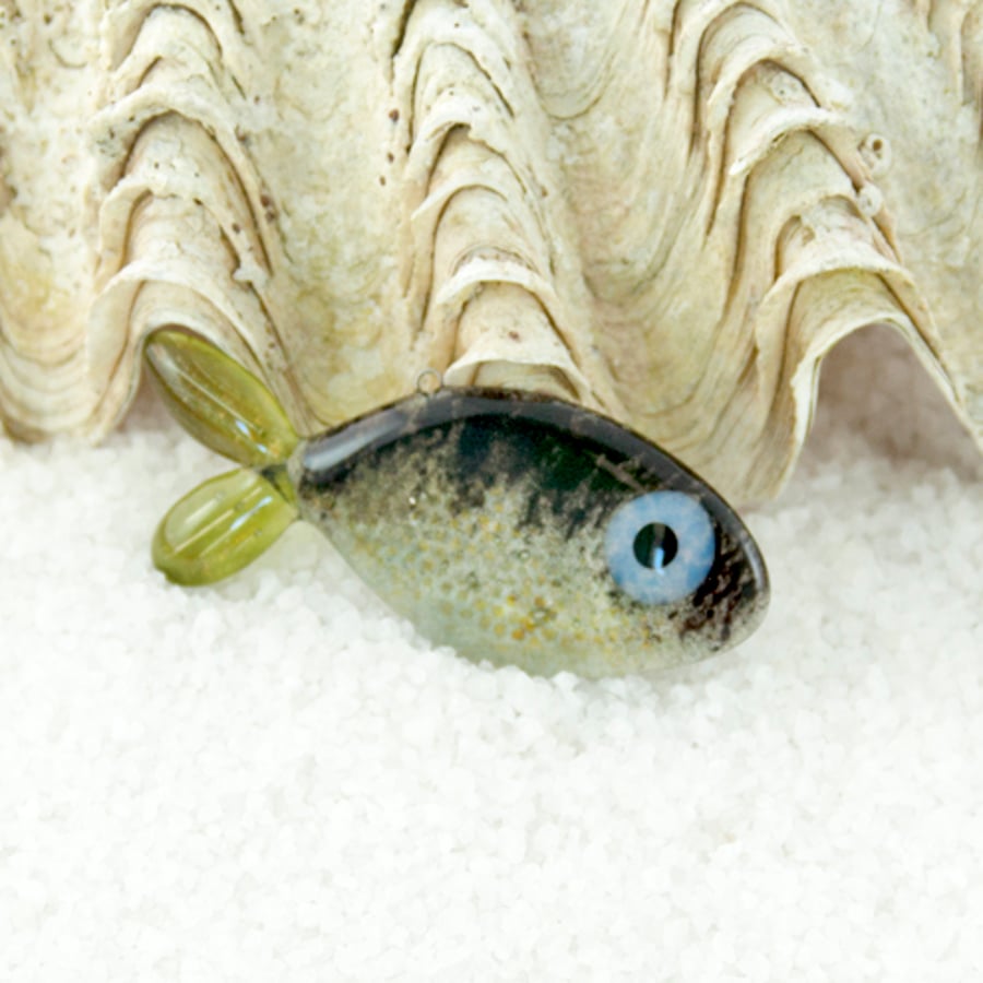 Fused Glass Fish Decoration