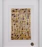 Bodnant Garden - Pressed Flower Geometric Art - Mondrian Collection - Image 6