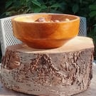 Wooden crafted bowl from Cherry.