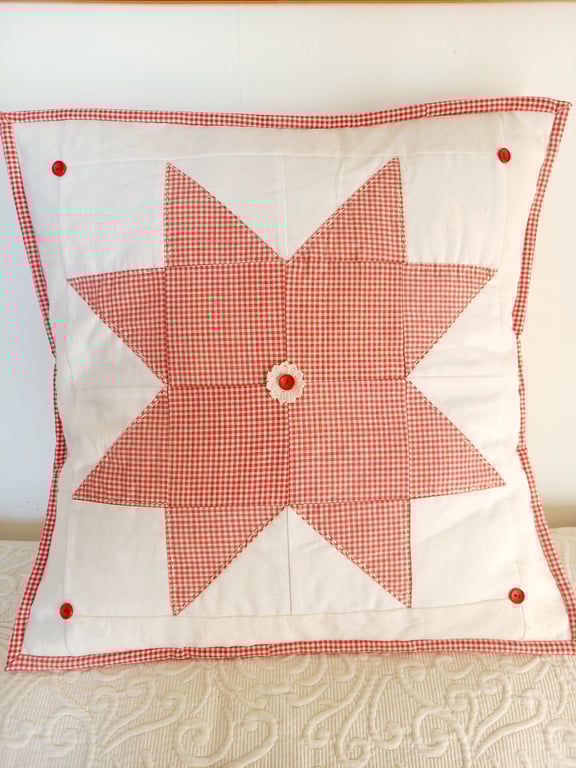 Xmas Patchwork Cushion cover
