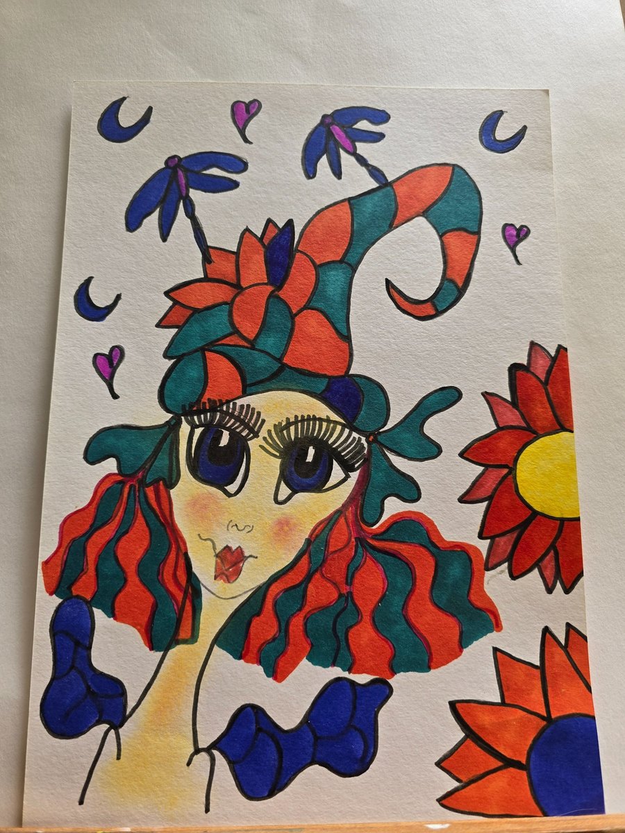 Fairy Witch Drawing 