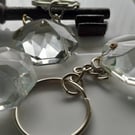 Vintage Chandelier Crystal keyring