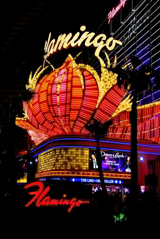 Flamingo Hotel Las Vegas United States of America 12"x18" Print