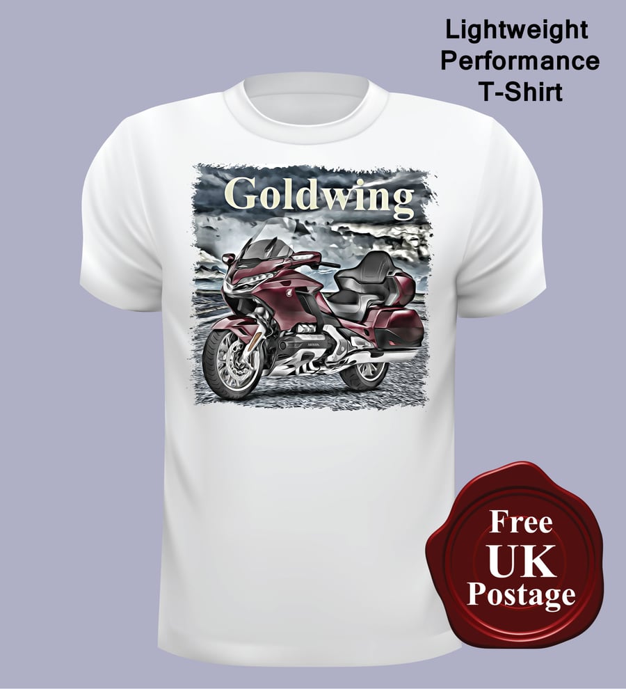 Honda Goldwing T Shirt, Mens T Shirt, Choose Your Size