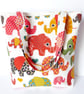Tote Bag, Elephants - Image 1