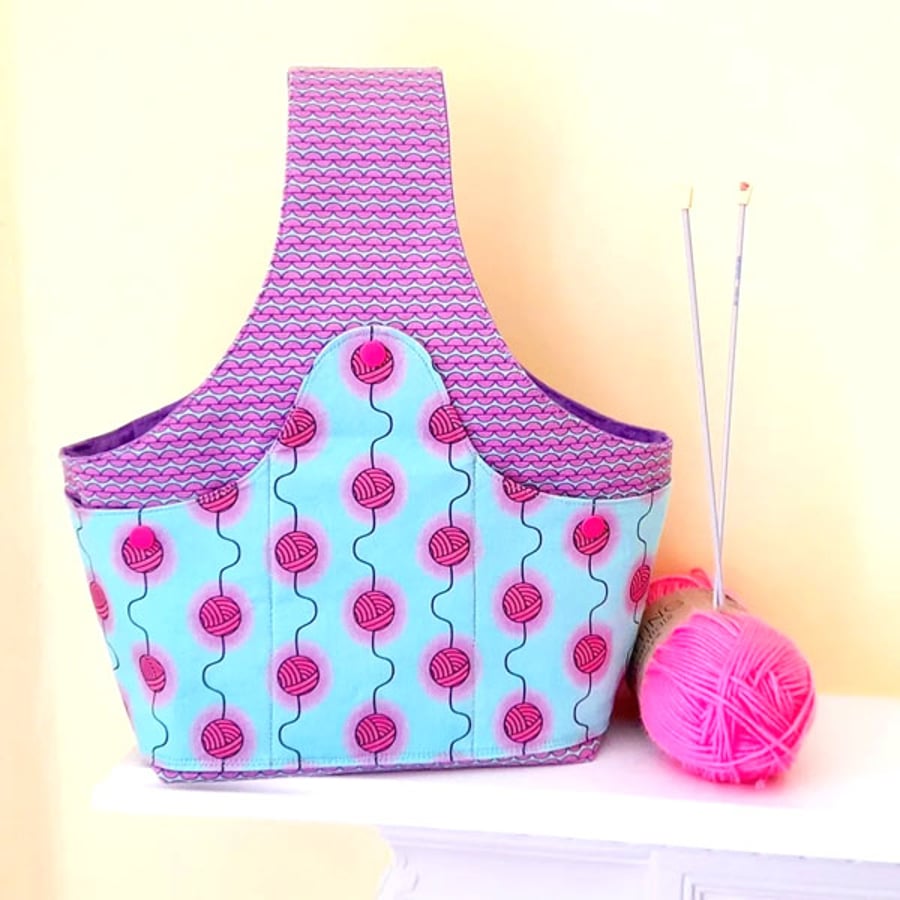 Knitting or Crochet Project Bag