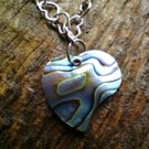 Beautiful colours Paua shell bracelet