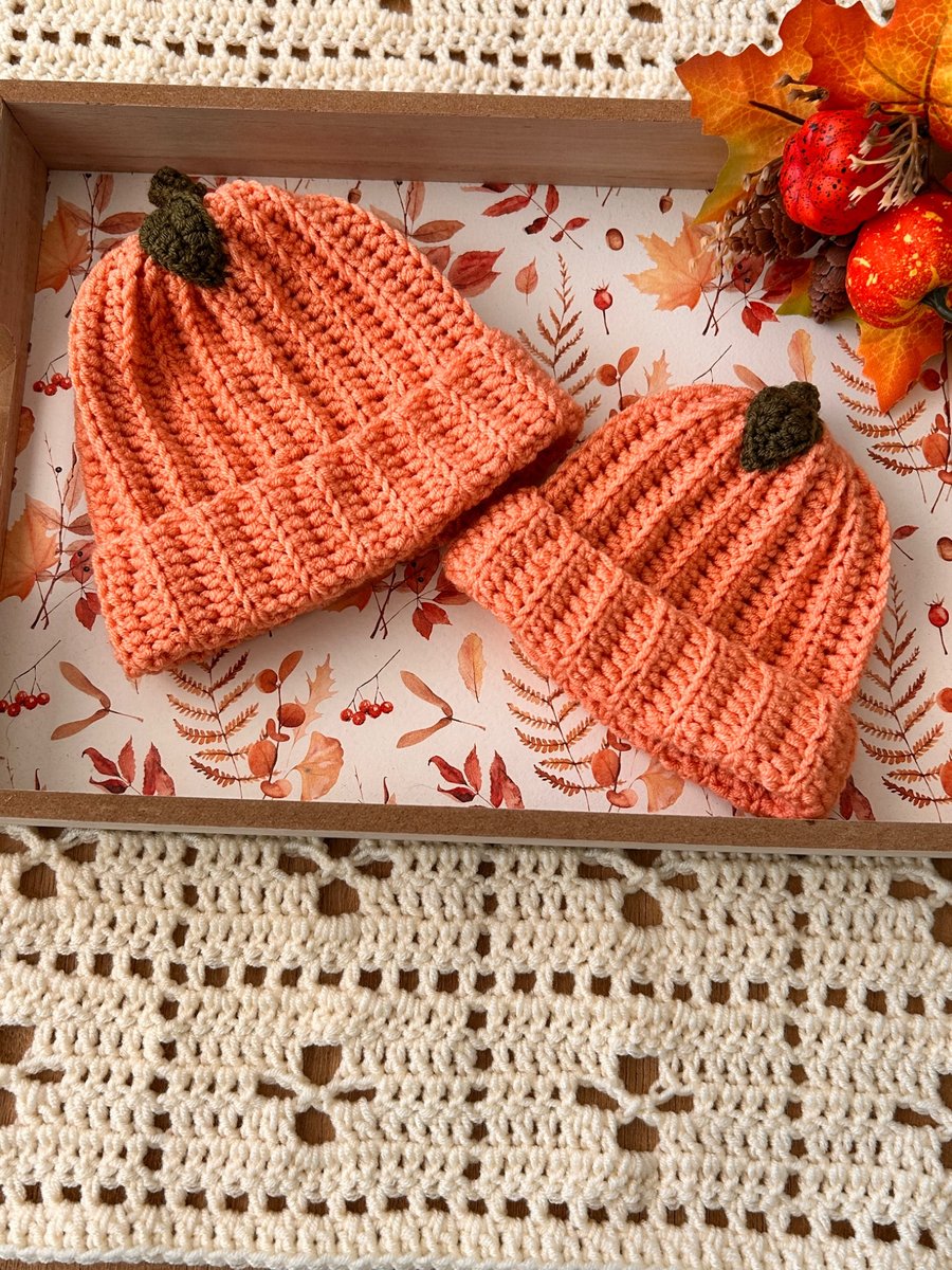 Baby Pumpkin Hat