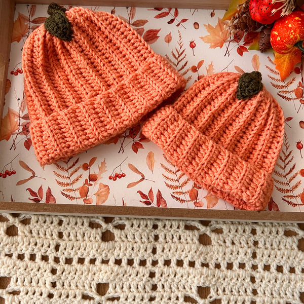 Baby Pumpkin Hat